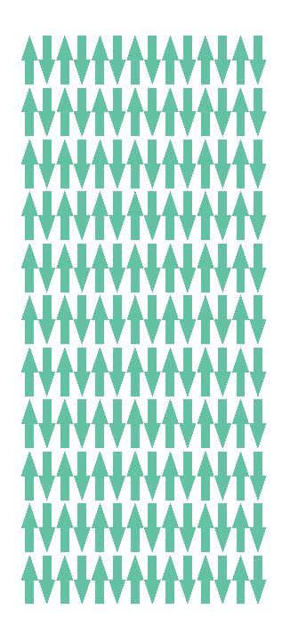 Mint Green Arrows Vinyl Color Code Inventory Label Stickers 1/2" x 3/4"