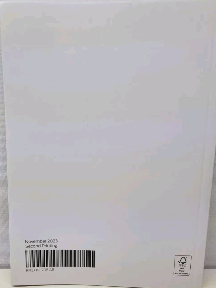 2024 FORD MUSTANG SUPPLEMENTAL OWNER GUIDE & CASE INCLUDE (SEALLED)