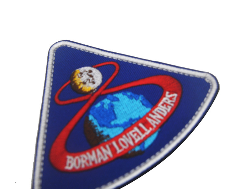 APOLLO 8 NASA PROJECT APOLLO MOON LANDING PROJECT HOOK PATCH EMBROIDERED BADGE/