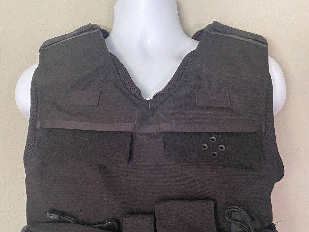 SECOND CHANCE Standard Armor Carrier Side Open Fix Pocket Small 2016-1716 Black