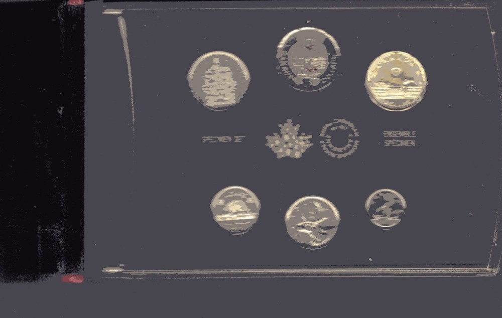 2014 Canadian specimen set, no outer box