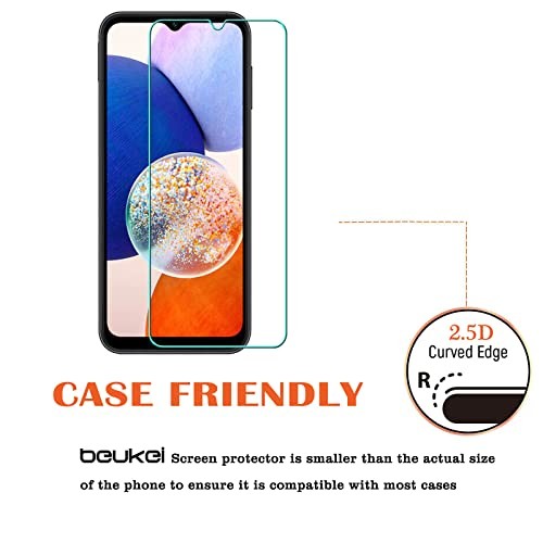 (3 Pack) Compatible for Samsung Galaxy A14 5G / Galaxy A14 Screen Protector