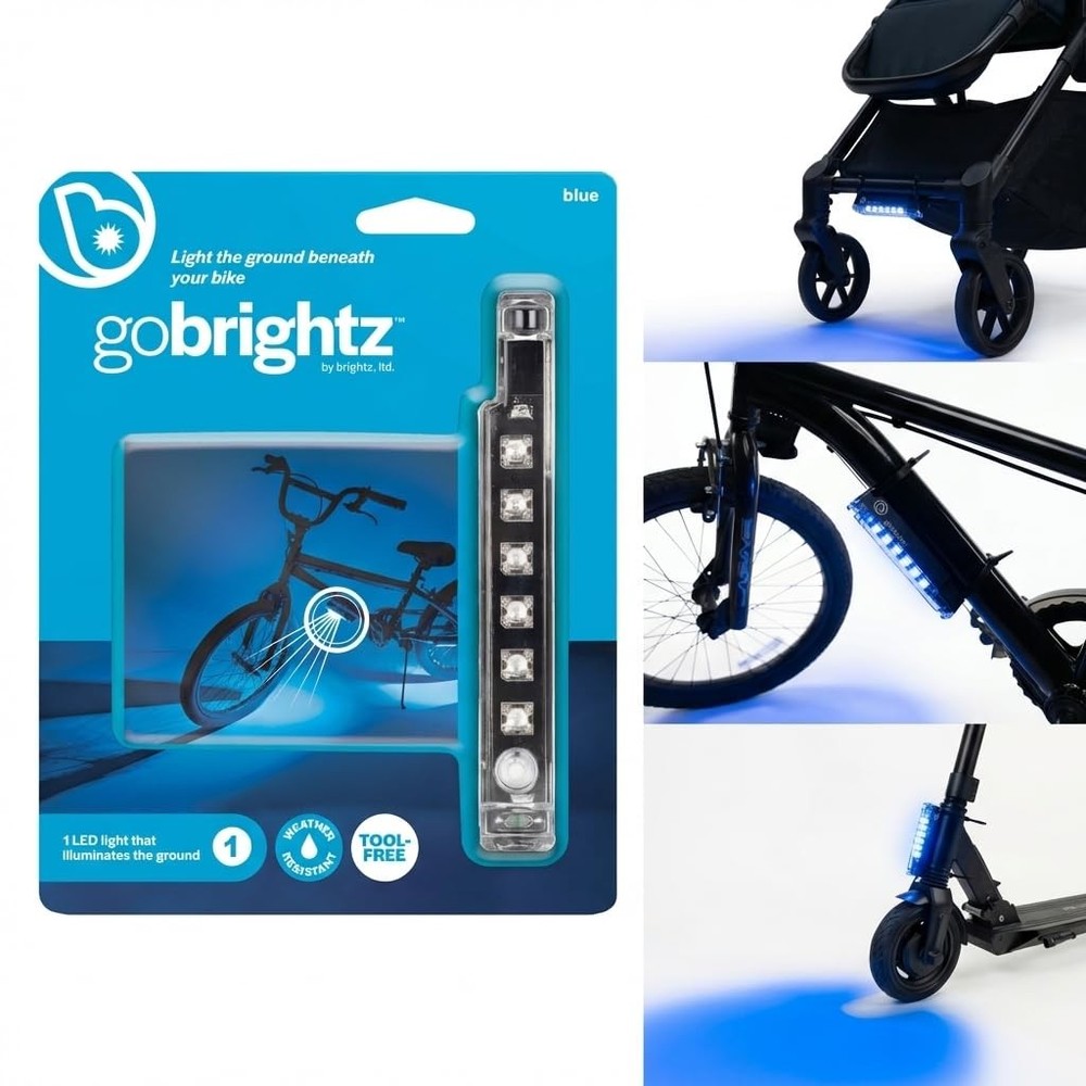 Brightz GoBrightz LED Bike Frame Light, Blue - Cool Underglow Light