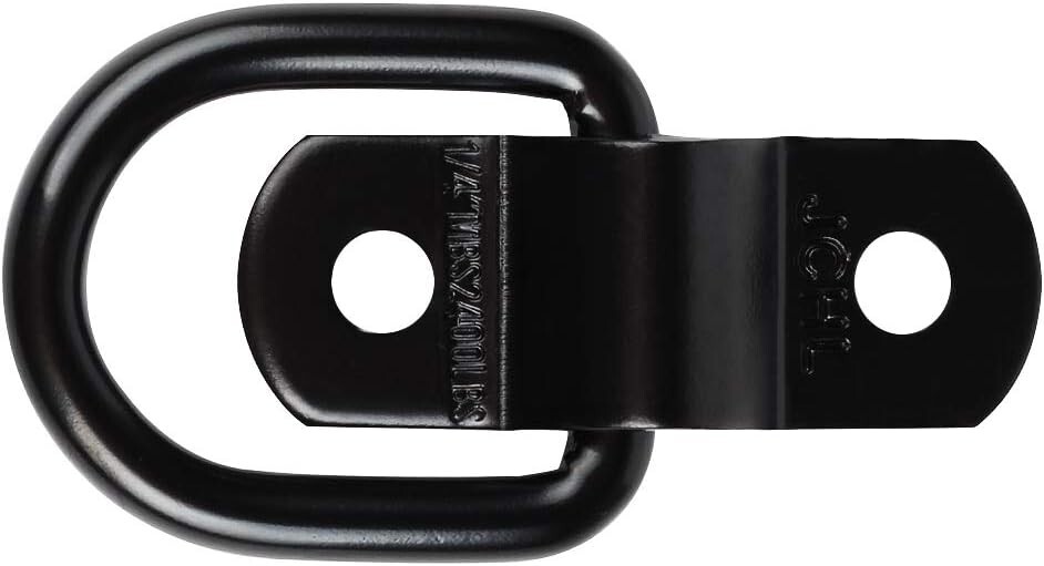 Heavy Duty D Ring Cargo Tie Downs - 4-Pack for Secure Load Transport