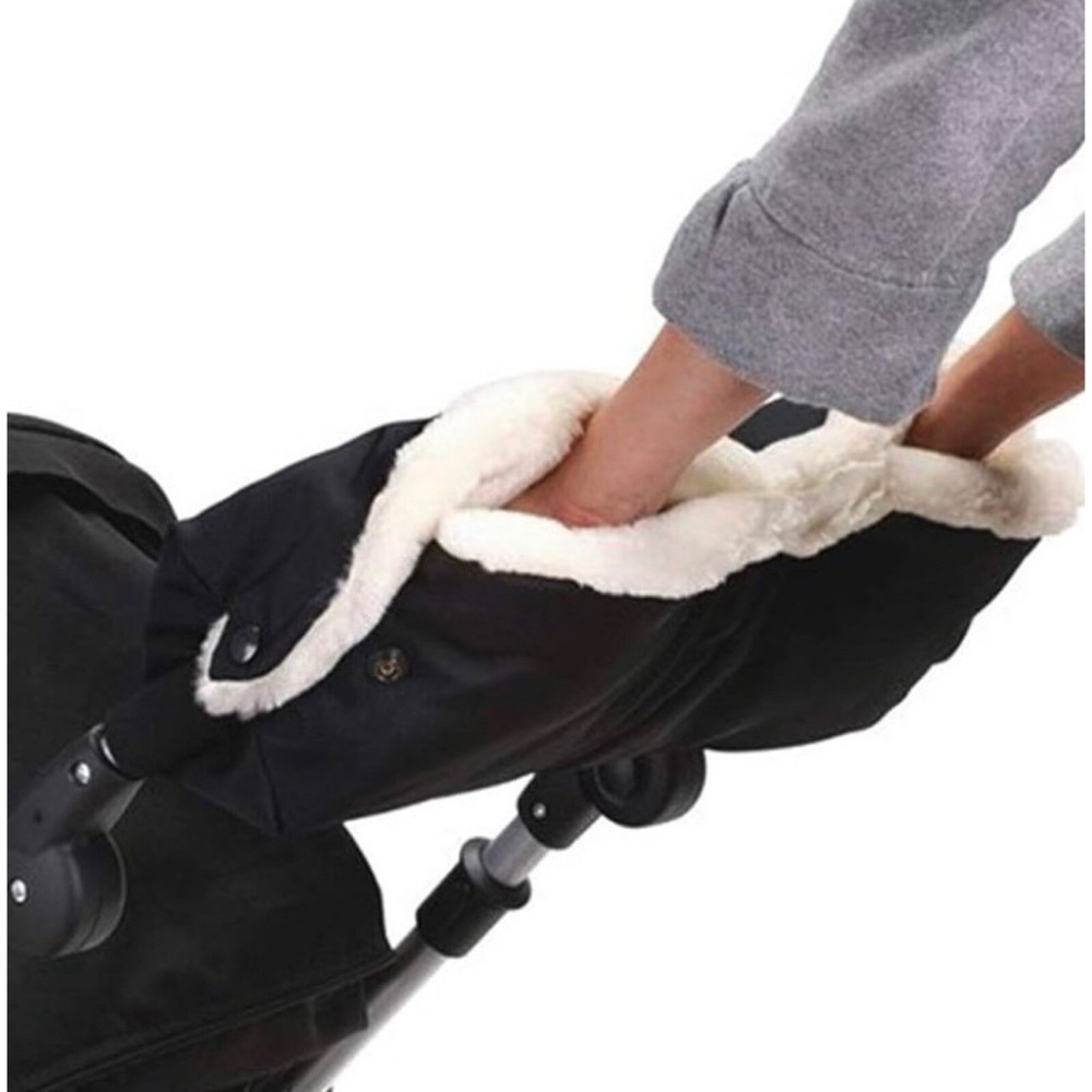Stroller Hand Warmer with See through Phone Pocket, Stroller handle cover