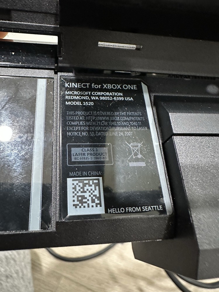 Xbox One Kinect Sensor Camera Bar Model 1520 Tested & Working