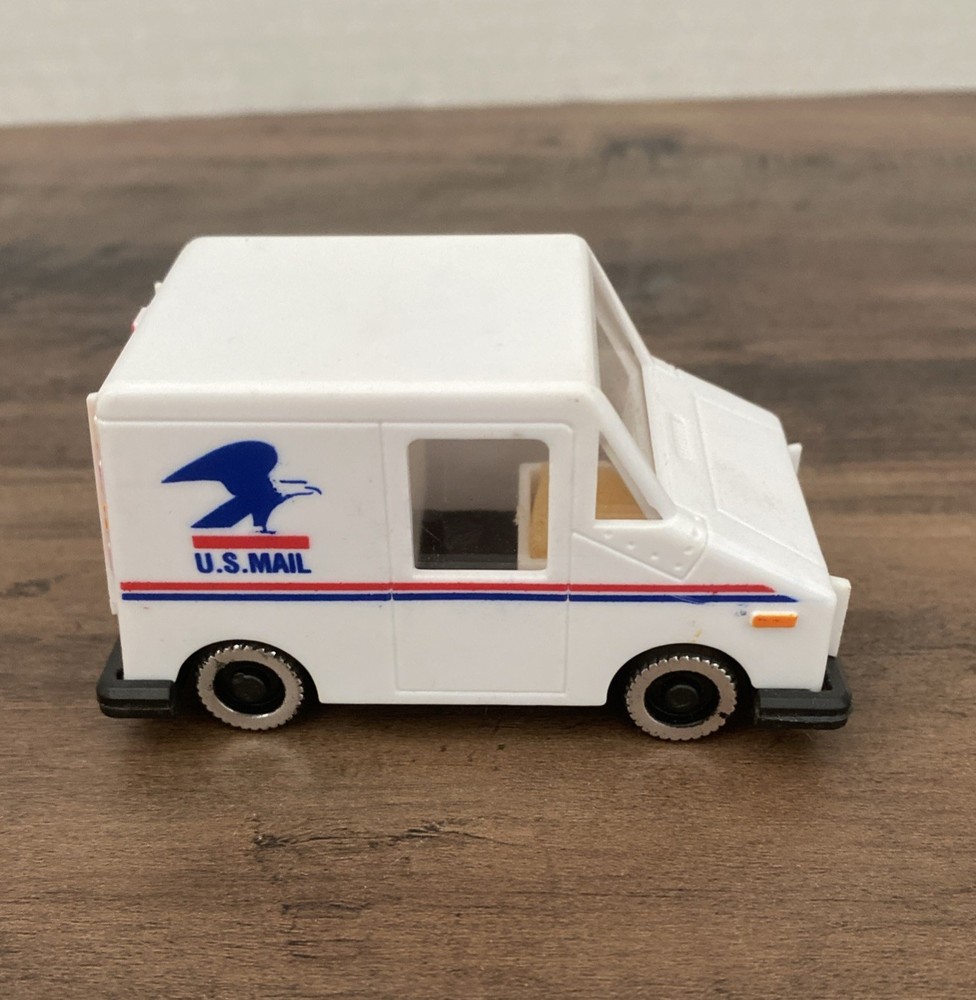 Plastic Mail Truck USPS US Postal Service JSNY STAMP DISPENSER
