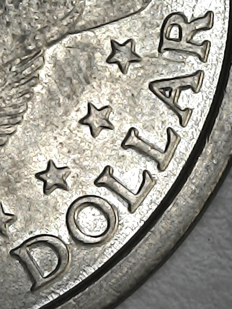 2000P Sagajawea Dollar Coin Double Reverse ERROR