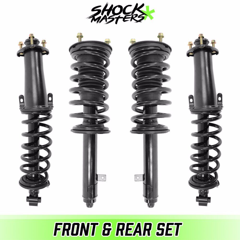 Front Rear Complete Struts Spring Assemblies for 2007-2011 Lexus GS350 AWD