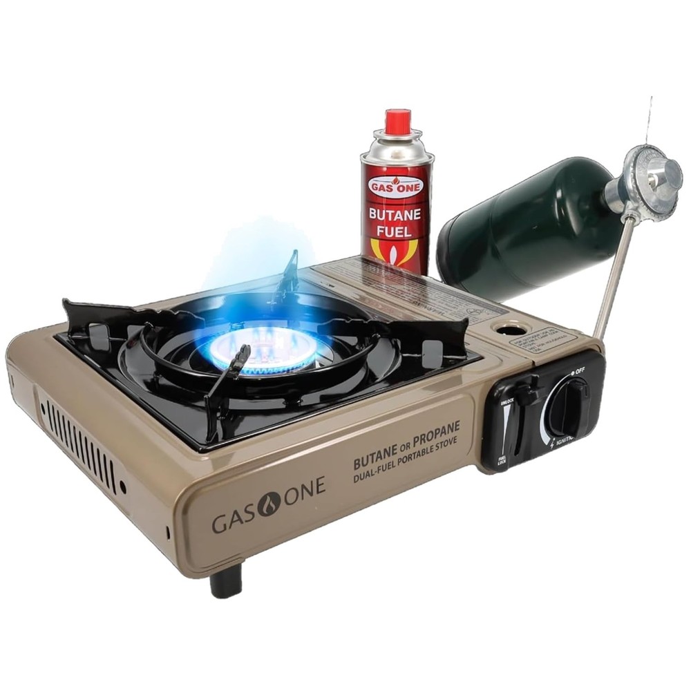 Compact -3400P Propane and Butane Stove - Automatic Ignition for Convenience