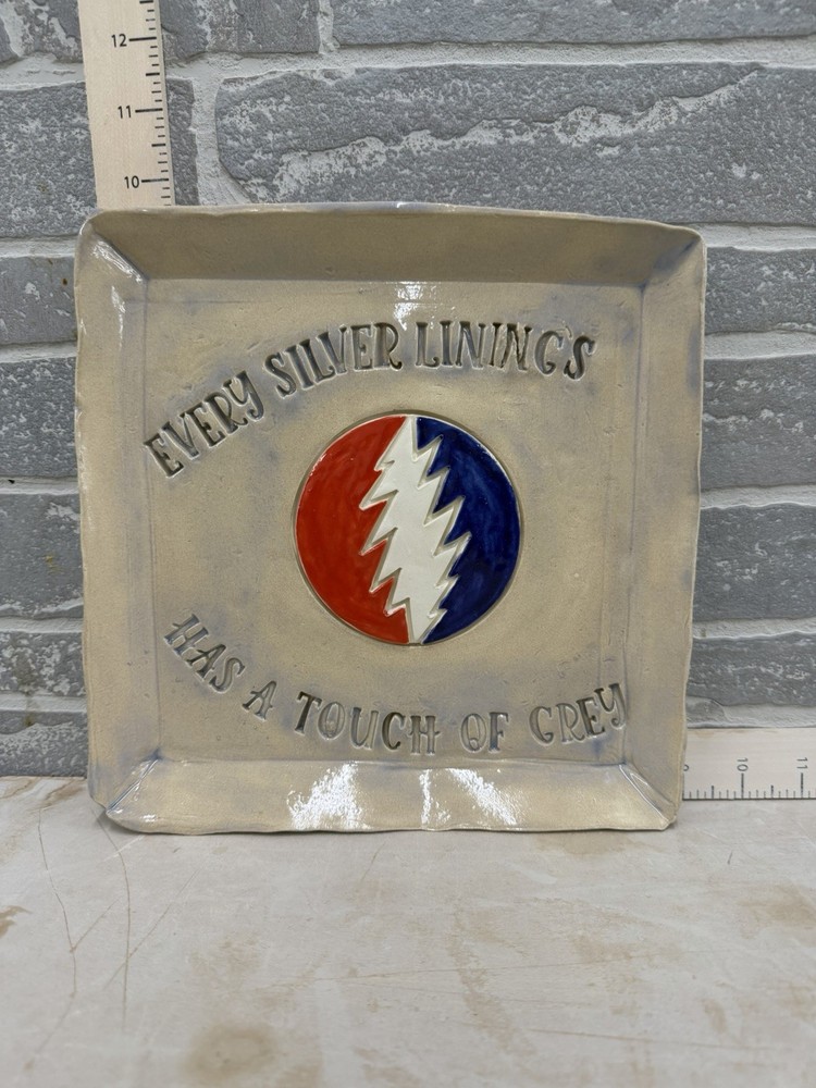 Ceramic Grateful Dead Platter
