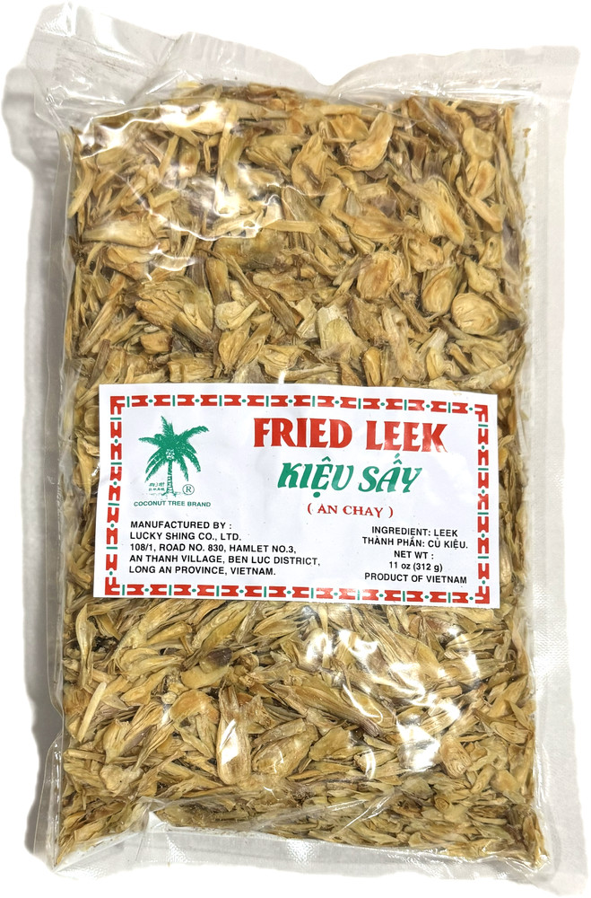 Dried Sliced Leek Vegetable Kieu Say Coconut Tree 11oz