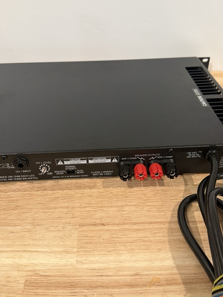 Carver PM-125 Stereo Professional Reference Power Amp