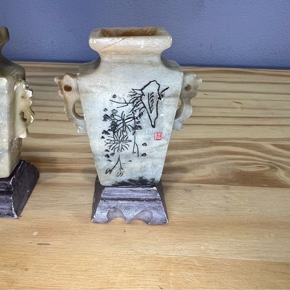 Mini Japanese Marble Vases