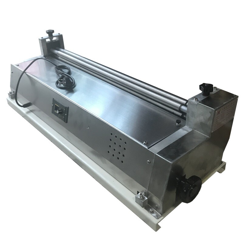 Desktop Stainless Steel Glue Machine Coating Machine Pasting Speed Regulation