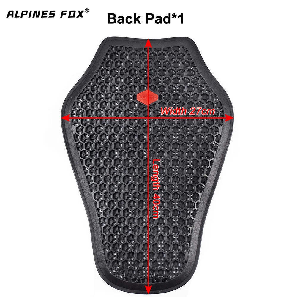 CE Approved Motorcycle Shoulder Elbow Back Protector Pad Universal Motorbike Che