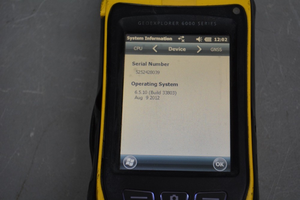 ^ Trimble GeoExplorer GeoXH 6000 88950-00 #X1694