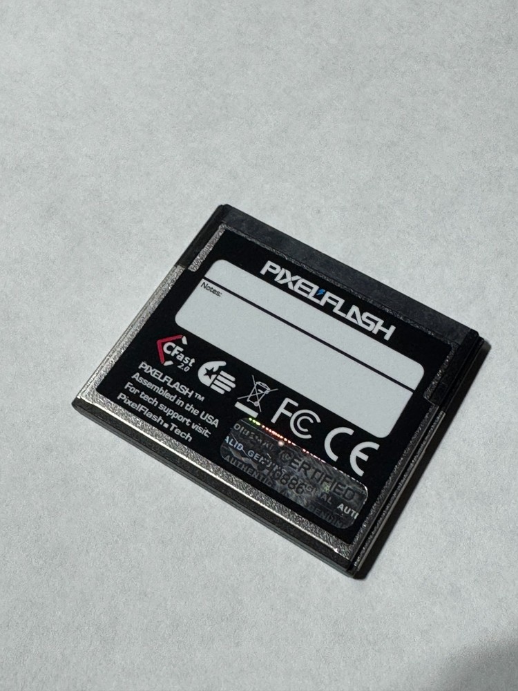 PixelFlash 512GB CFast 2.0 Card 3700X HyperCore (Used + Tested)