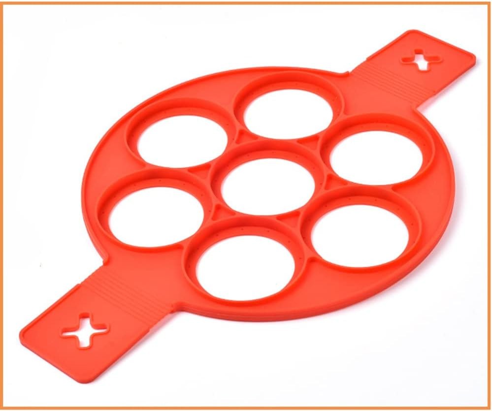 Nonstick Pancake Molds Ring Silicone Fried Egg Mould Round Shape, By Random