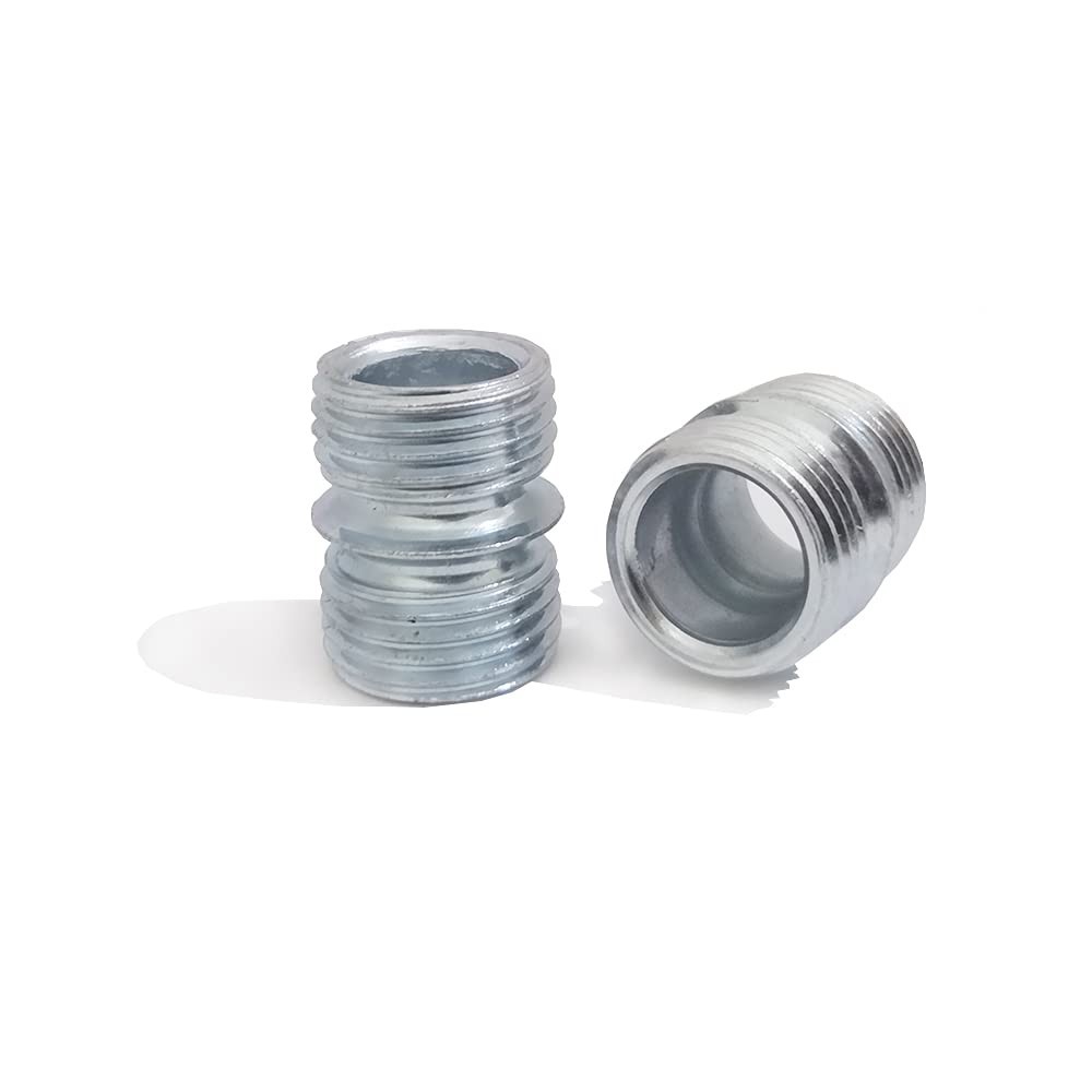 8PC 3/4" Threaded Pole Connectors, Shelf Post Couplers for Wire Rack Shelving