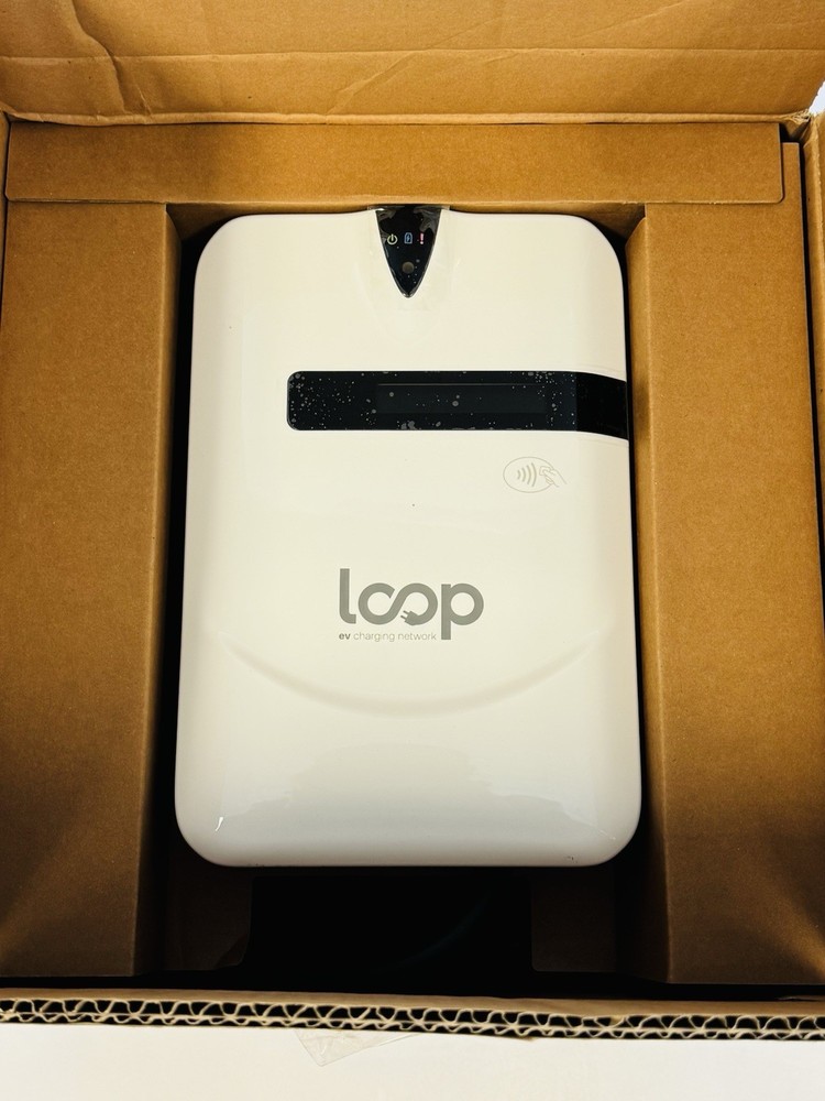 Loop EV-Flex Electric Vehicle 32A Level 2 Networked Charging Charger Station