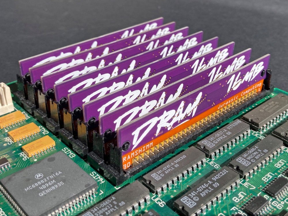 4pcs RAMSHIMM interposers: fix poor contact issues in RAM SIMM sockets