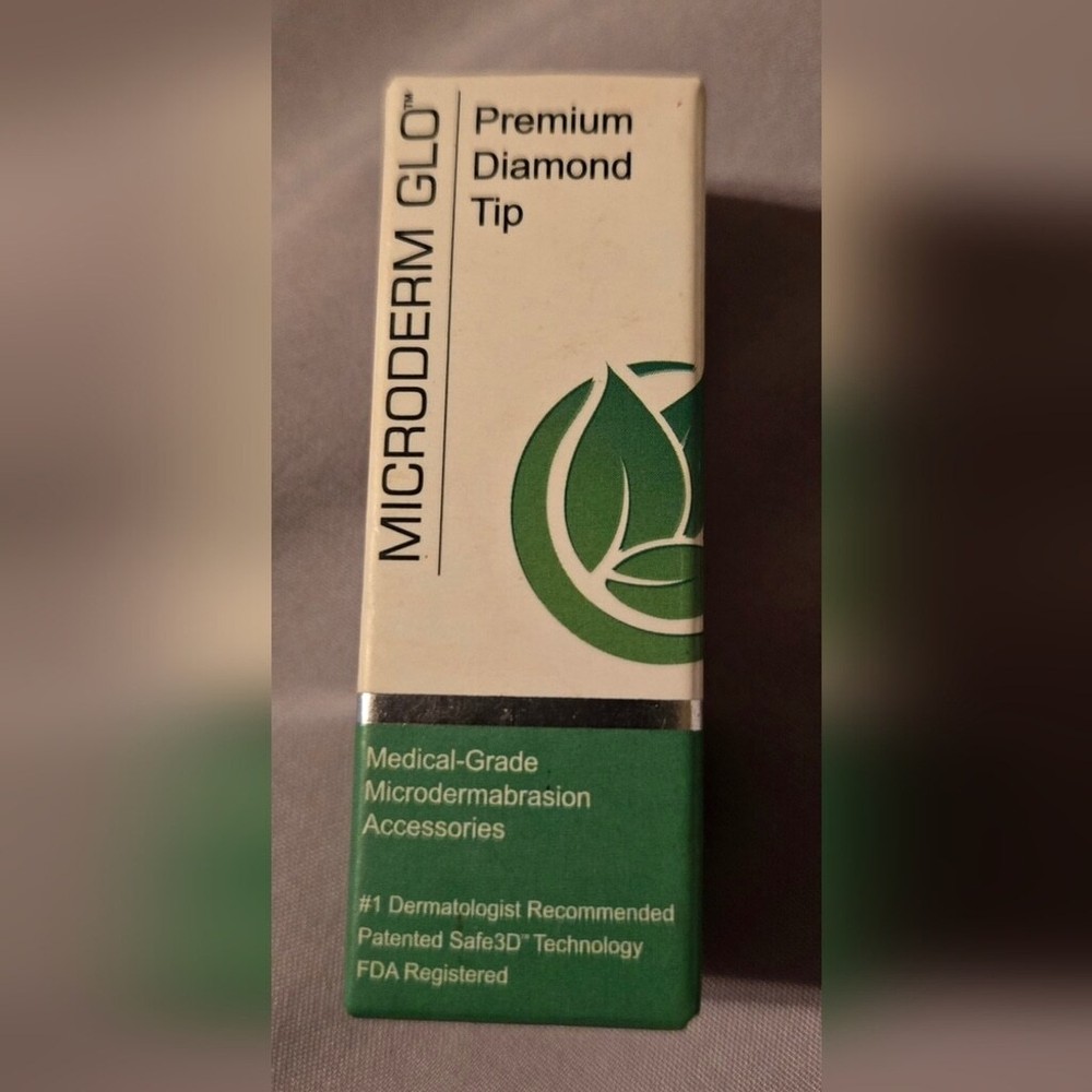 NWT, Microderm GLO, Premium Diamond Microdermabrasion Tip, Medical-Grade
