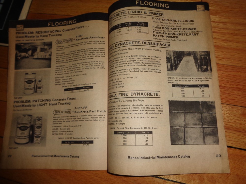 Ranco Industrial Maintenance Catalog Roofing Flooring
