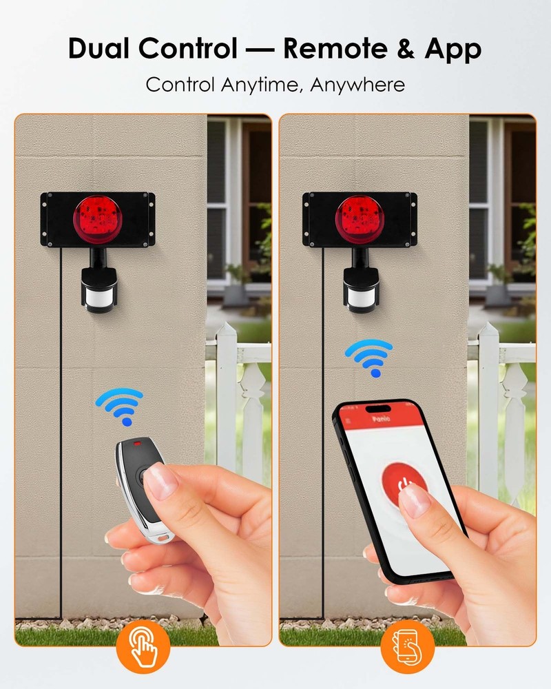 Smart Motion Sensor Alarm with IOT & Remote Control, Human Infrared Detection...