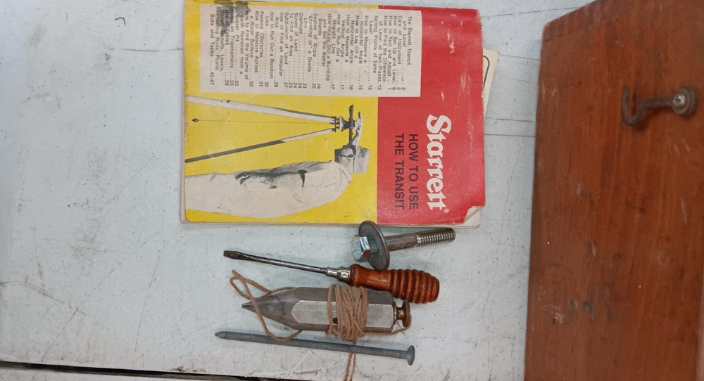 Vintage Starett Transit & Level No. 99