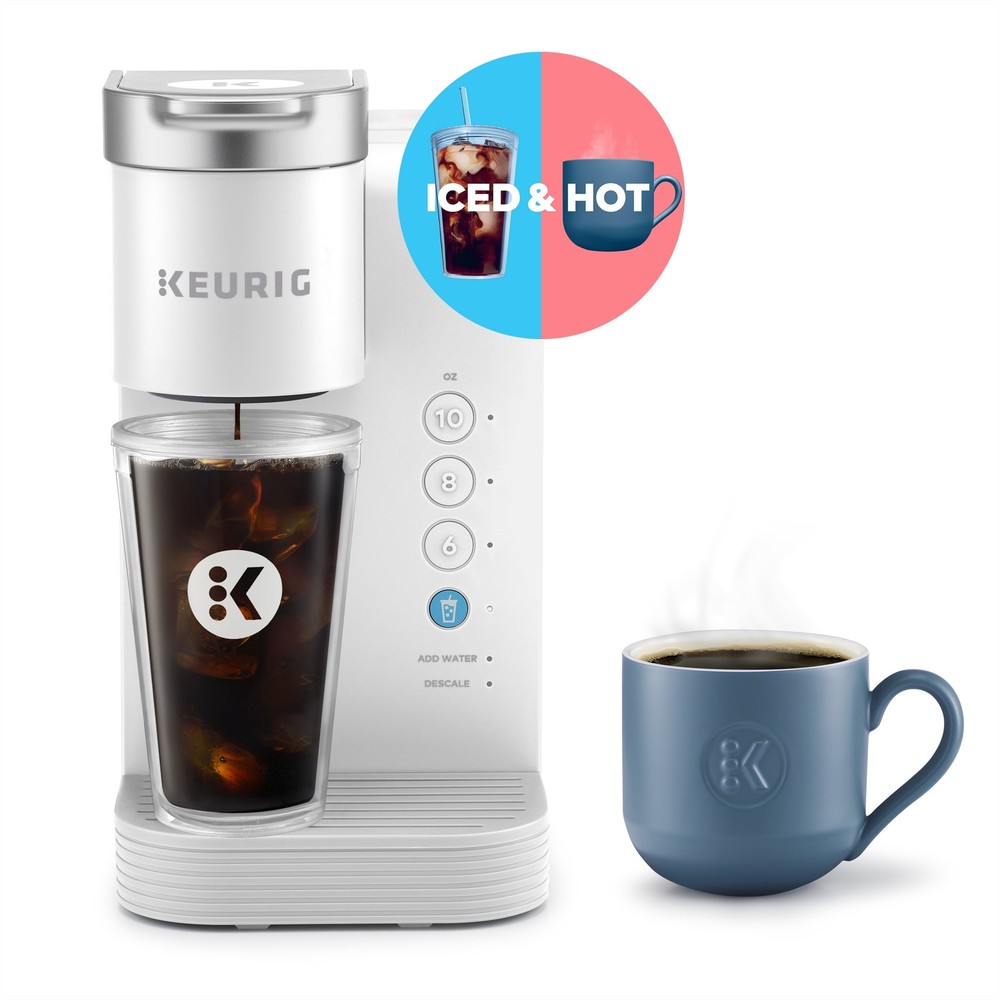 K-Express Essentials Plus, Iced and Hot Single-Serve K-Cup Pod Coffee Maker, ...