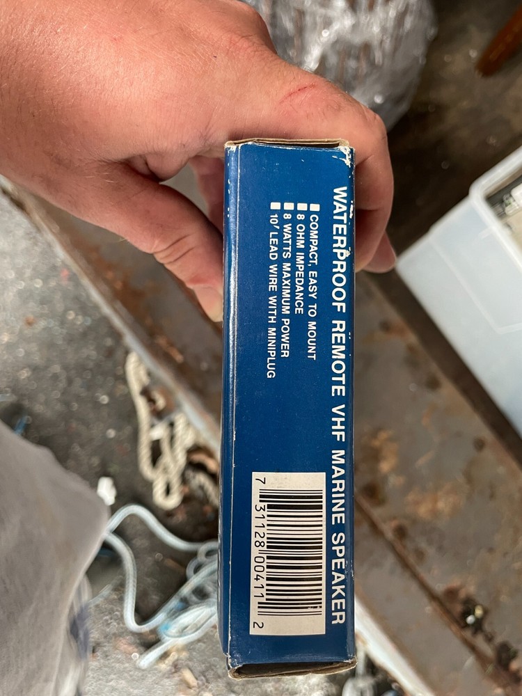 ICOM Waterproof remote VHF marine speaker