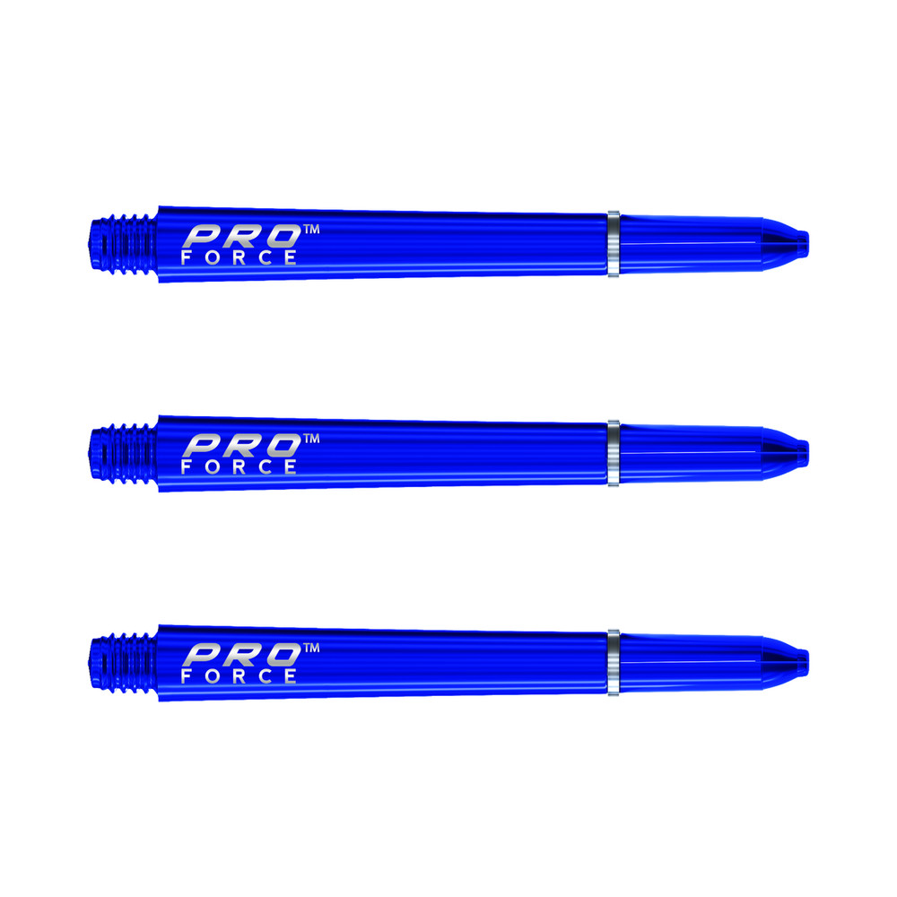 Winmau Pro-Force Dart Shafts Blue - Medium