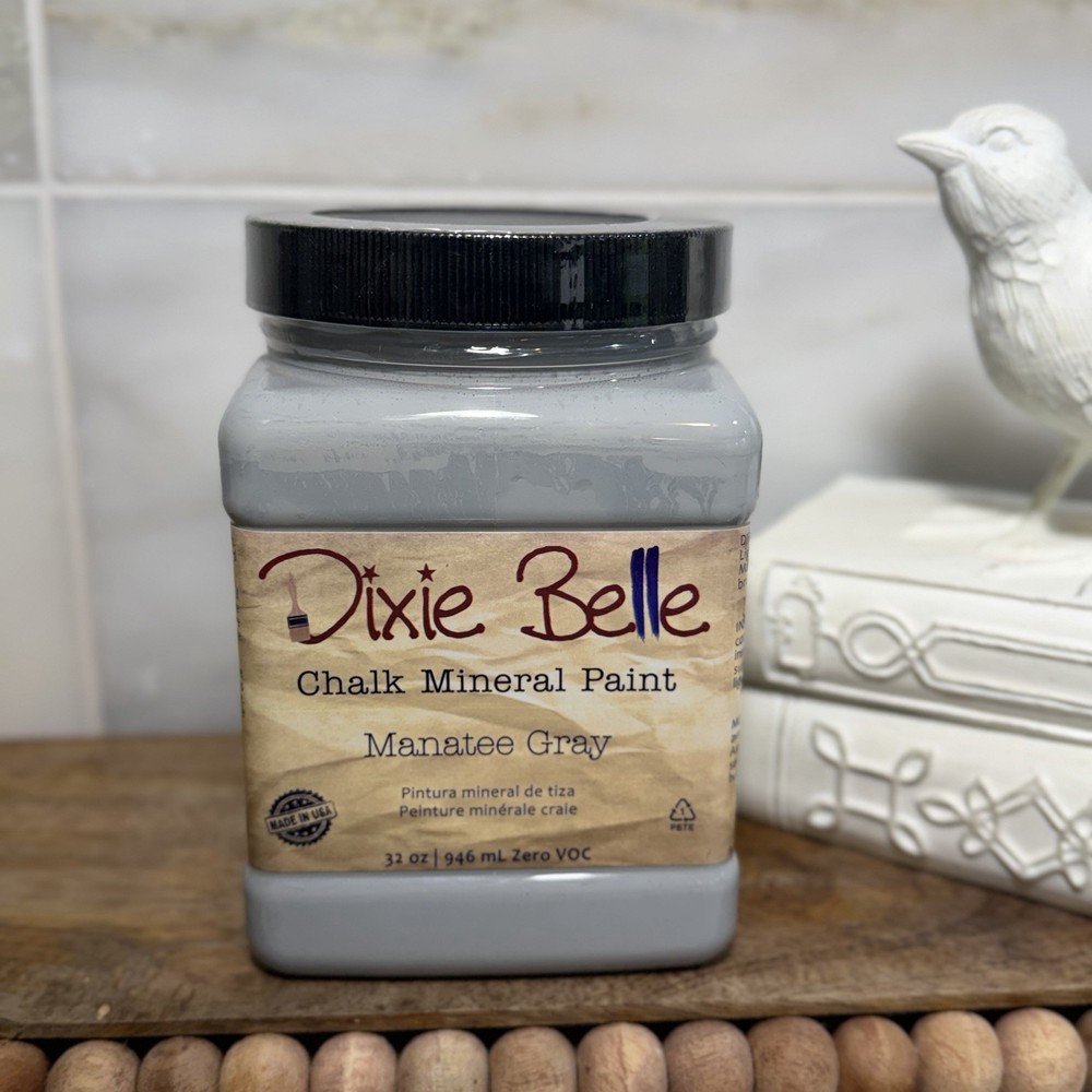 Dixie Belle chalk paint Manatee Gray 32OZ