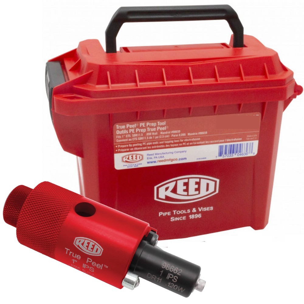 Reed Tool True Peel 1” IPS DR11 .120" Wall PE Pipe Electrofusion Prep