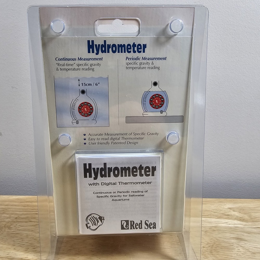 Red Sea Hydrometer With Digital Thermometer