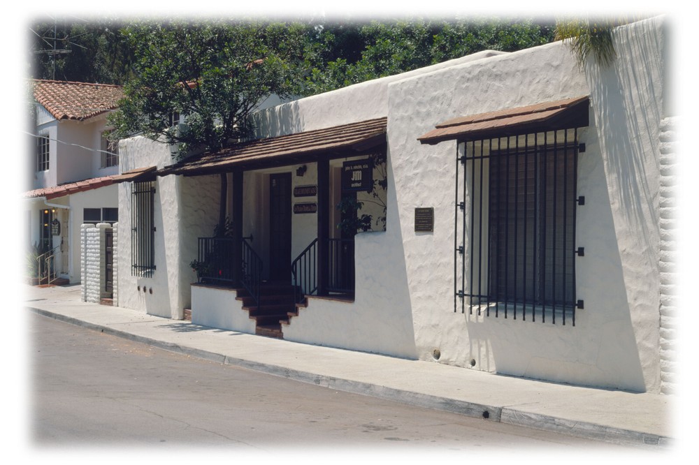 Southwestern style Adobe small home plan, architectural house blueprint