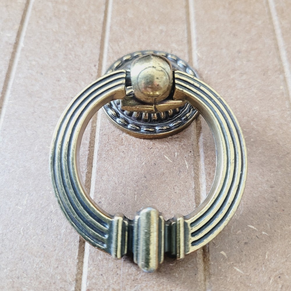 Vintage Drawer Ring Pulls Decorative Handles Knobs Hardware BELWITH P8187-LP