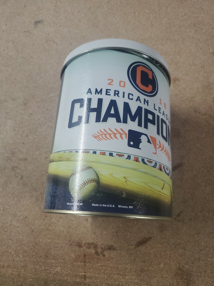 cleveland indians Tin Canister