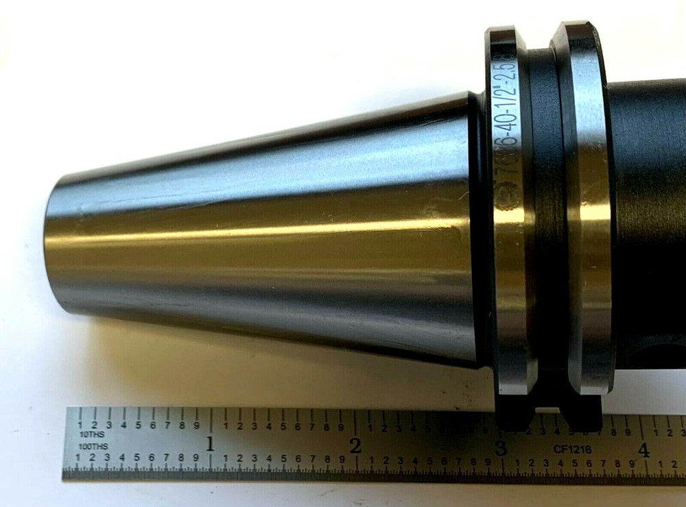 1/2" CAT40 END MILL HOLDER 2-5/8" PROJECTION TOOLMEX #7-185-413