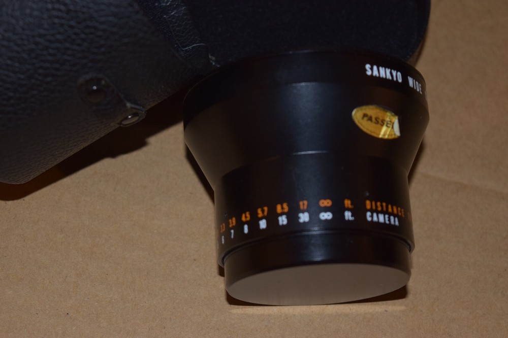 Sankyo Wide Converter X 0.75 With Leather Case