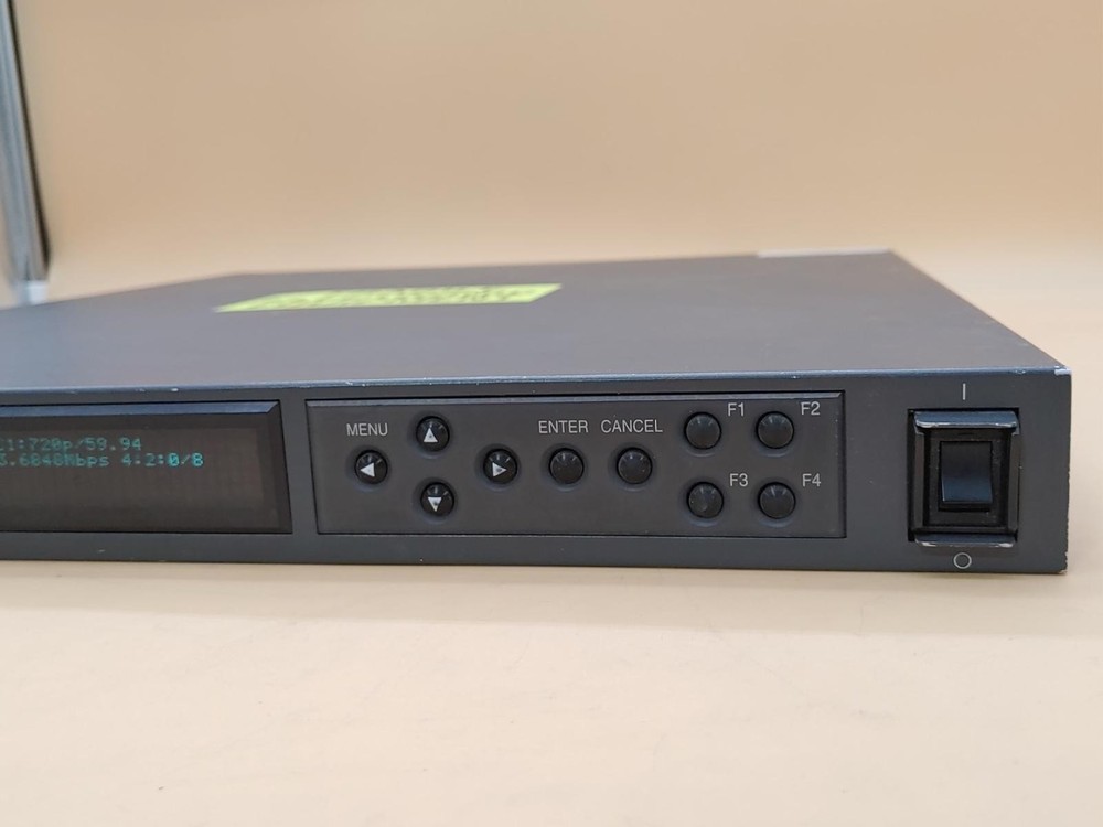 Fujitsu IP-9610 HD/SD Codec Video Encoding Digital Media Encoder *POWER TESTED*