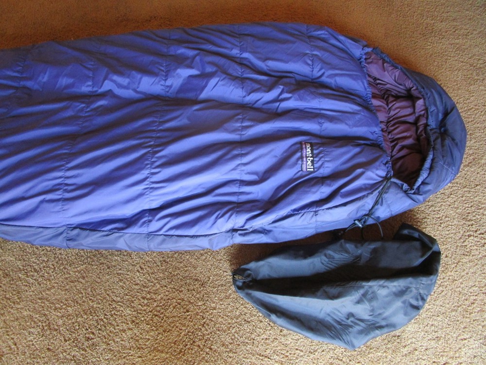 Montbell The Main Squeeze sleeping bag long right zip