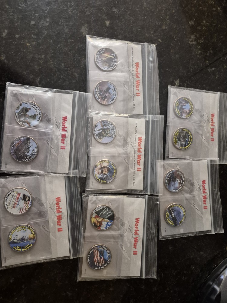 WWII Collector Coins