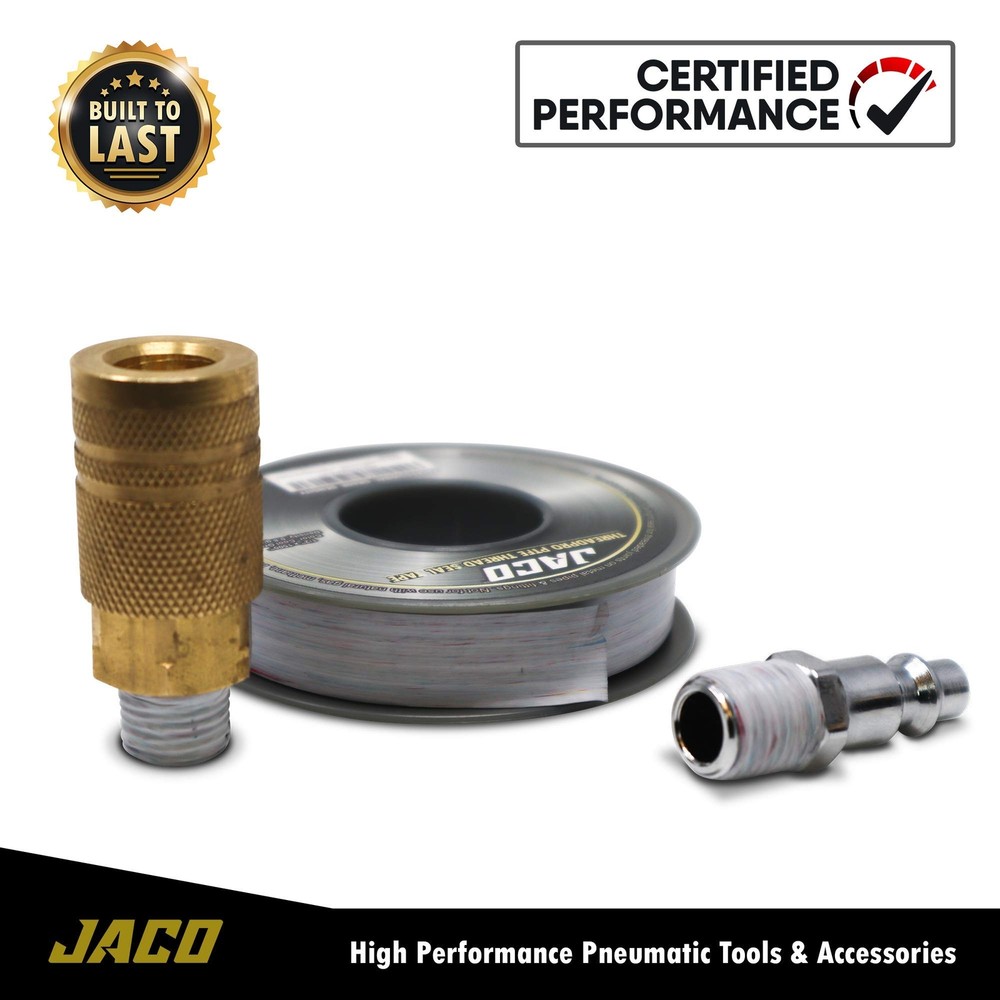 Jaco Threadpro Ptfe Thread Seal Tape 1/2" X 100 Ft. mega Roll | Professionalgr