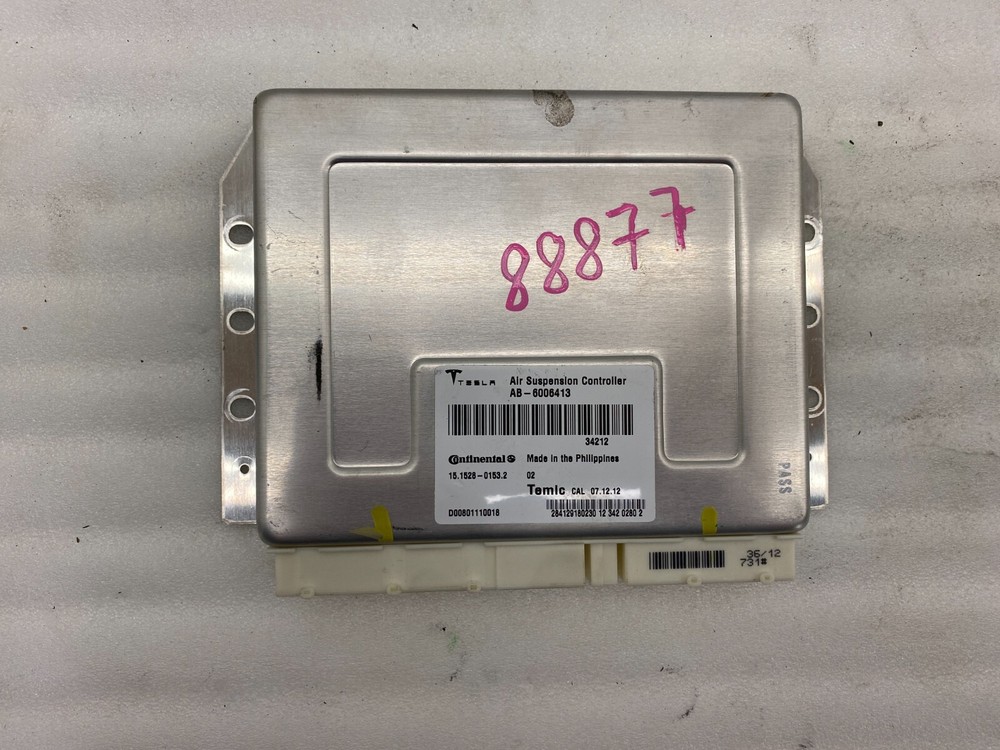 ⭕12-15 Model S Active Suspension Electronic Controller Unit Processor AB-6006413