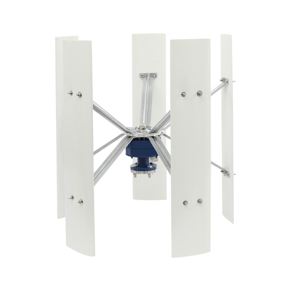 5-Blade Wind Turbine Generator Vertical Axis Wind Turbine Wind Power Generator