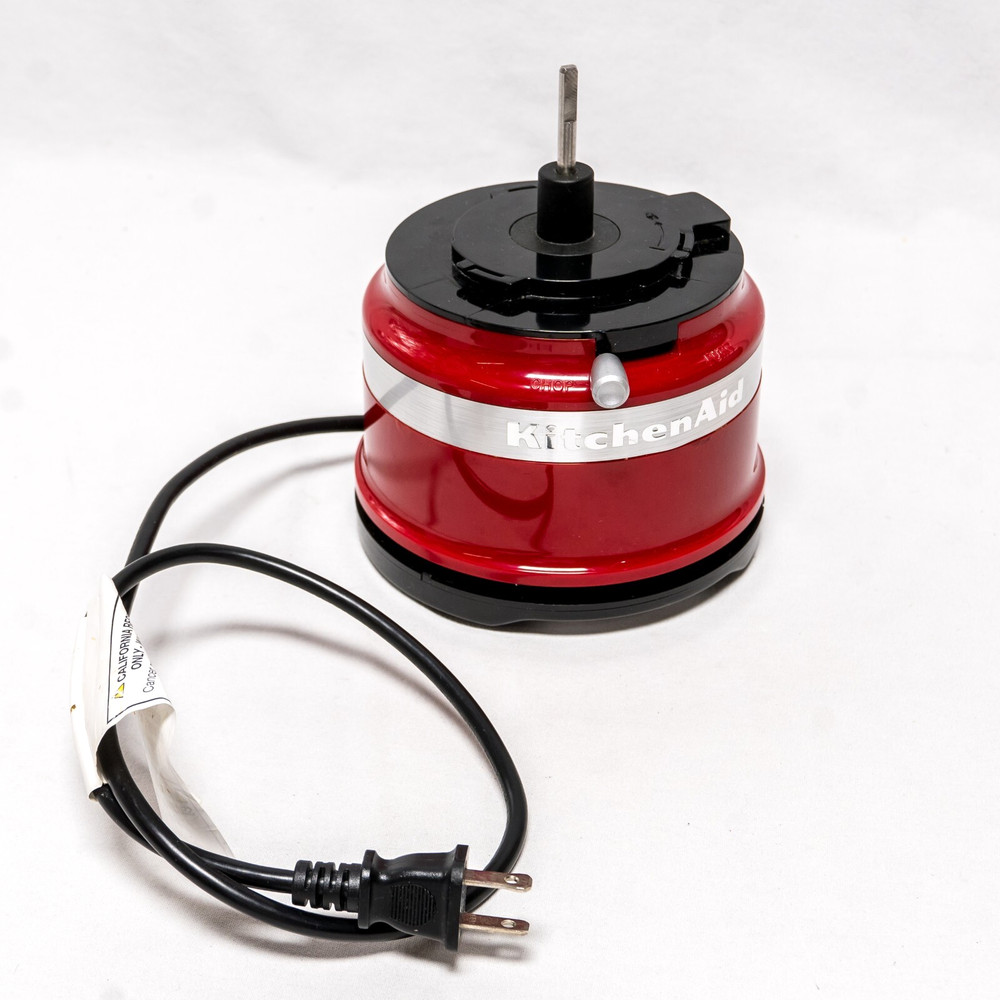 KitchenAid E105402 Food Chopper Processor Base Motor  Red Replacement Part