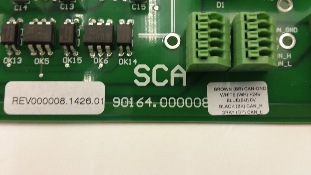 SCA 90164.000008 PC BOARD FOR MULTIBOX 6000 DOSING SYSTEM UNIT