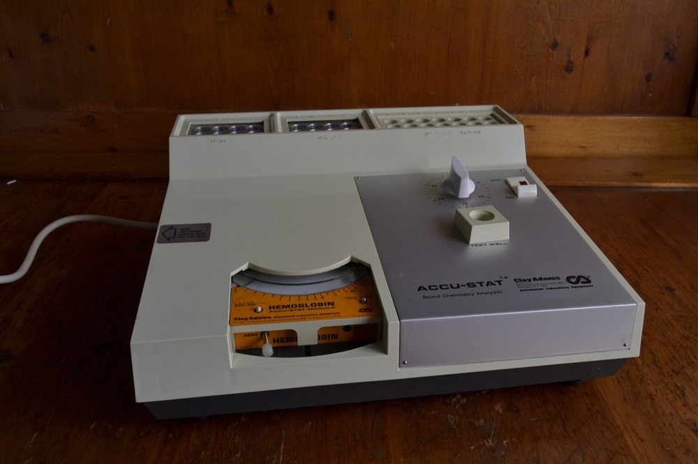 Clay Adams Accu-Stat Module Blood Chemistry Analyzer Model 2000